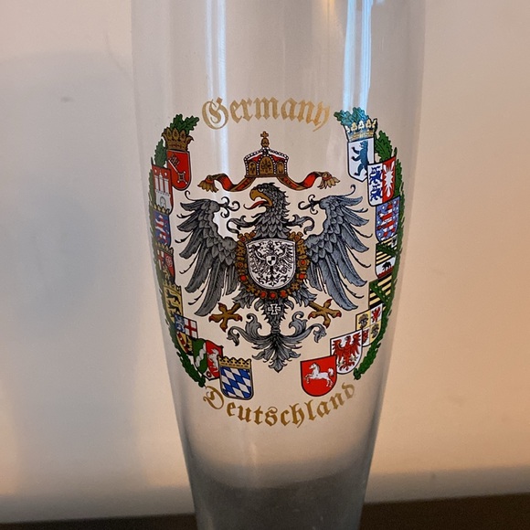 German Beer Glass - Picture 2 of 2